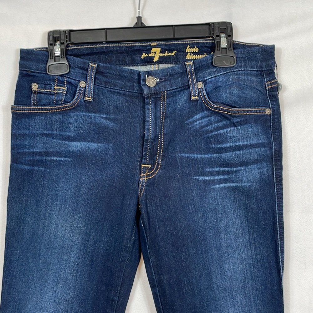 NWOT 7 For All Mankind Lexie Kimmie Bootcut Jeans 31  Petite - Picture 2 of 12